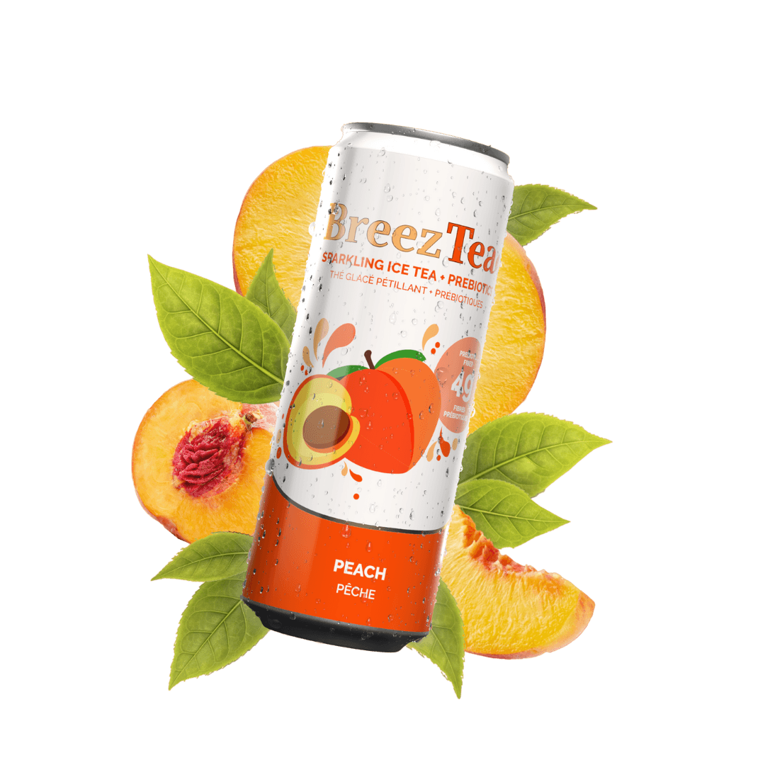 BreezTea Peach Transparent-BG