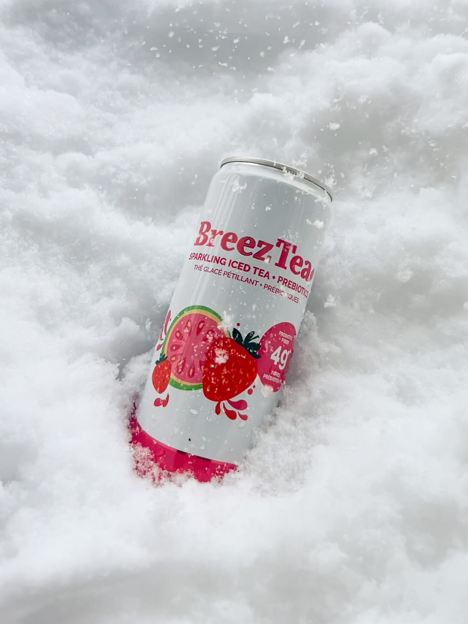 BreezTea Sparkling Prebiotics Iced Tea Winter